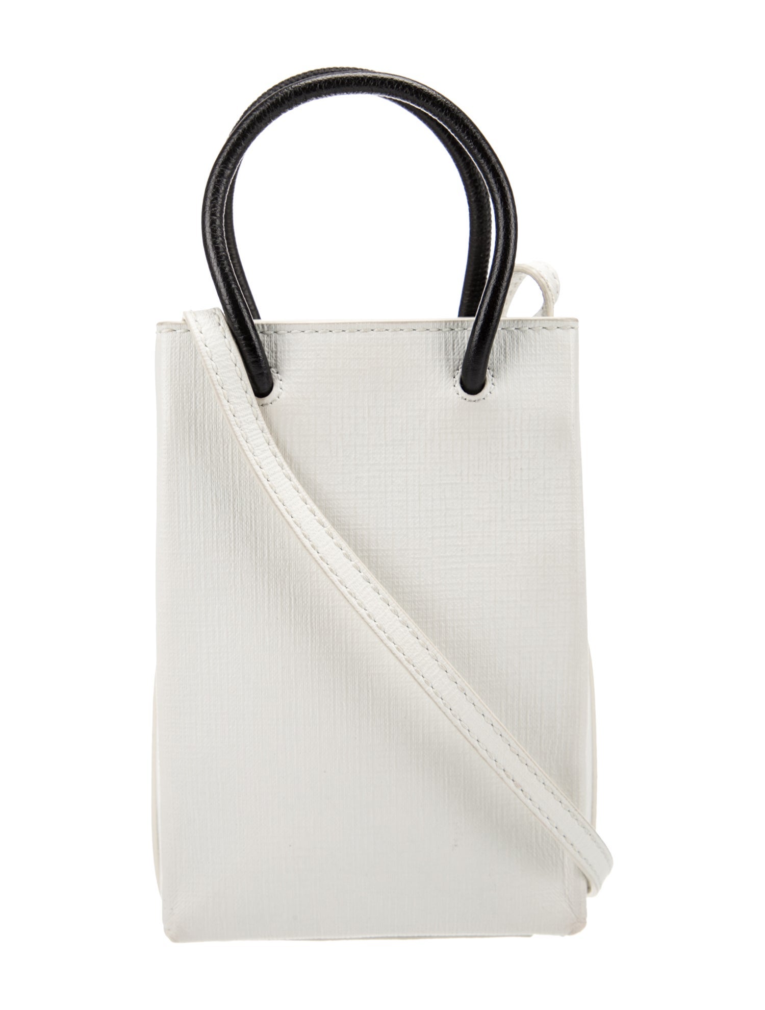 Balenciaga Leather Bucket Bag